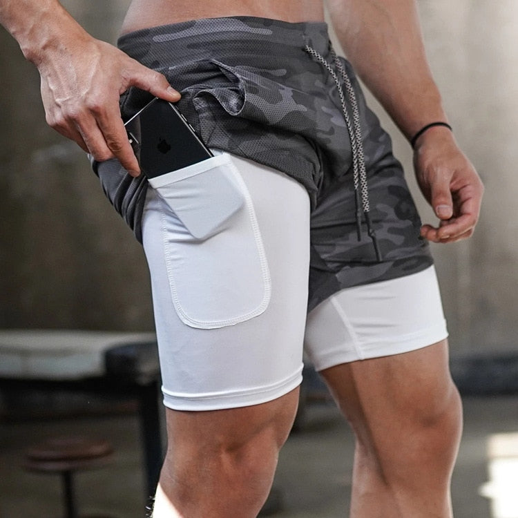 Egreefit™  Men's Camo Running Shorts